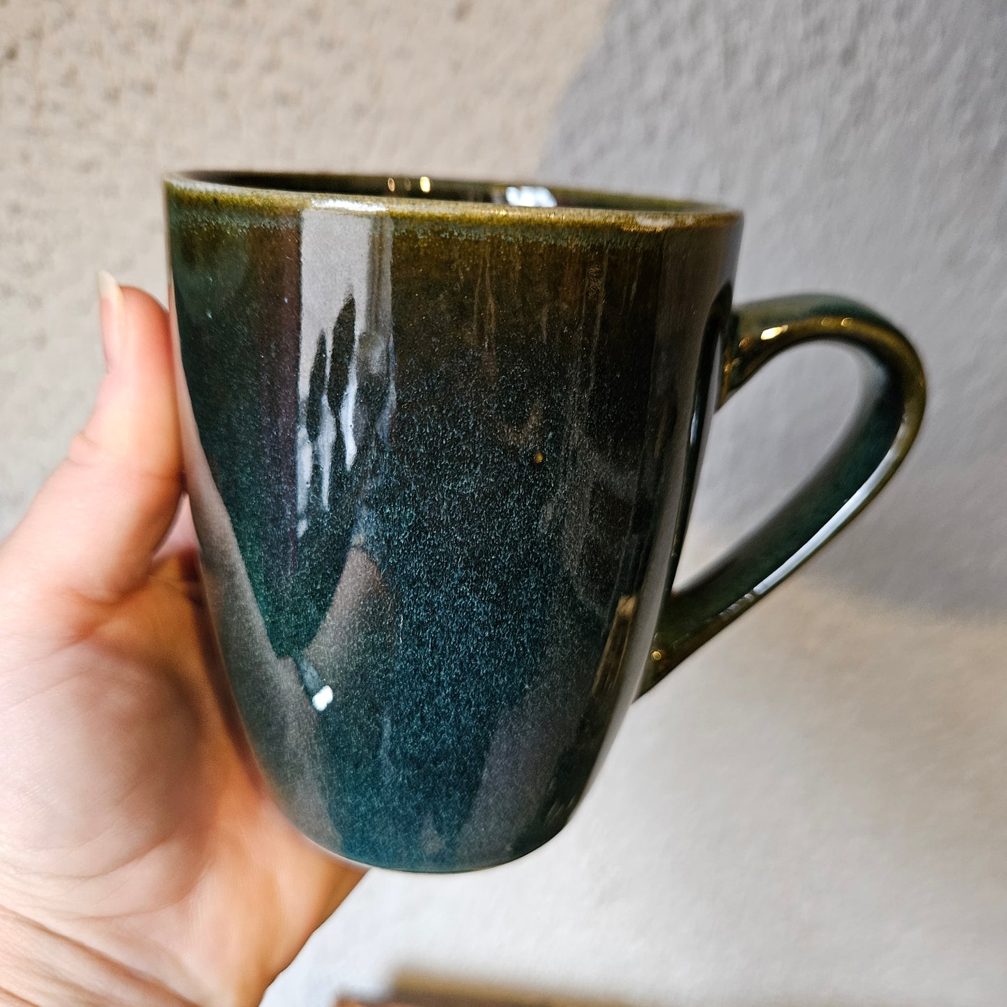 Mugg blå/grön 354ml