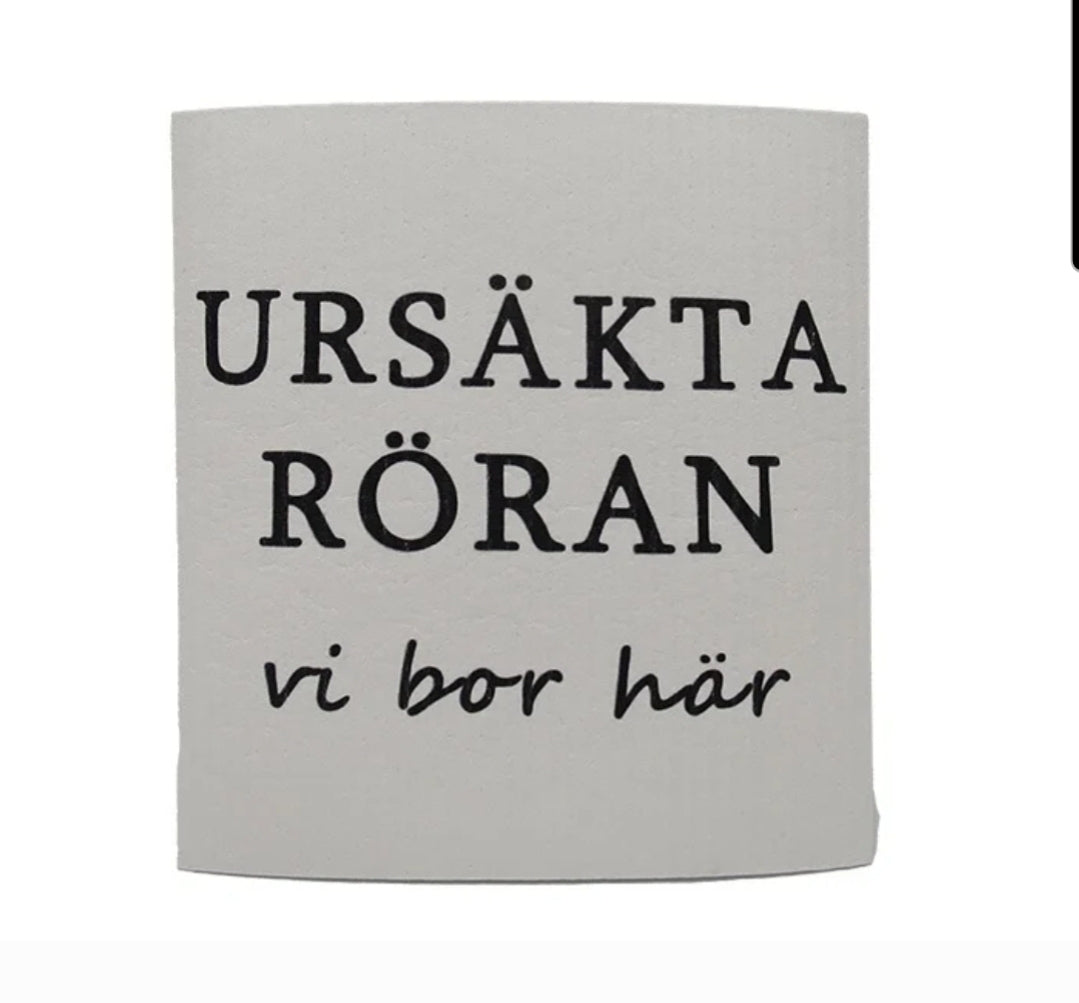 Disktrasa Ursäkta röran...