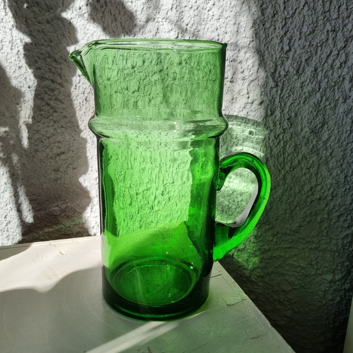 Karaff Tillbringare kanna grön Beldi från Marocko