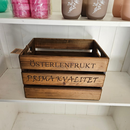 Trälåda Österlenfrukt stor