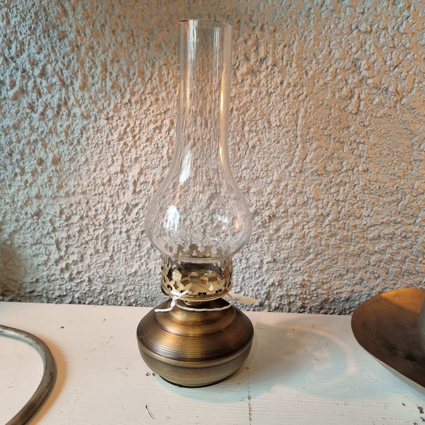 Ljuslykta för värmeljus mässing