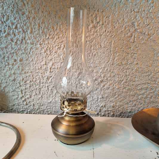 Ljuslykta för värmeljus mässing